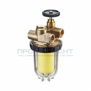 Фильтр топливный Oventrop Oilpur Z A - 3/8" (ВР/ВР, с бронзовым патроном Siku 50-100 μm)