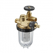 Фильтр топливный Oventrop Oilpur E A R - 3/8" (НР/ВР, с сетчатым патроном 100-150 μm)
