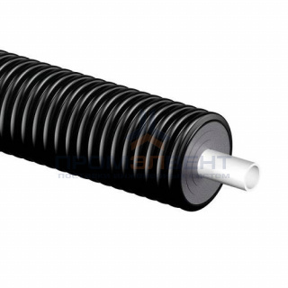 Теплотрасса однотрубная Uponor Ecoflex Aqua Single - 110x15.1 в кожухе D200 мм