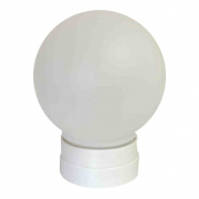 Свет-к шар IP20,D=15 см,пластик (НББ-60 (12 прямое основание) шар пластик, белый)