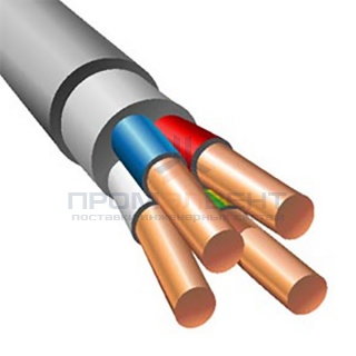 Кабель силовой NYM 4х1,5 0,66кВ ГОСТ 31996 (Электрокабель НН)