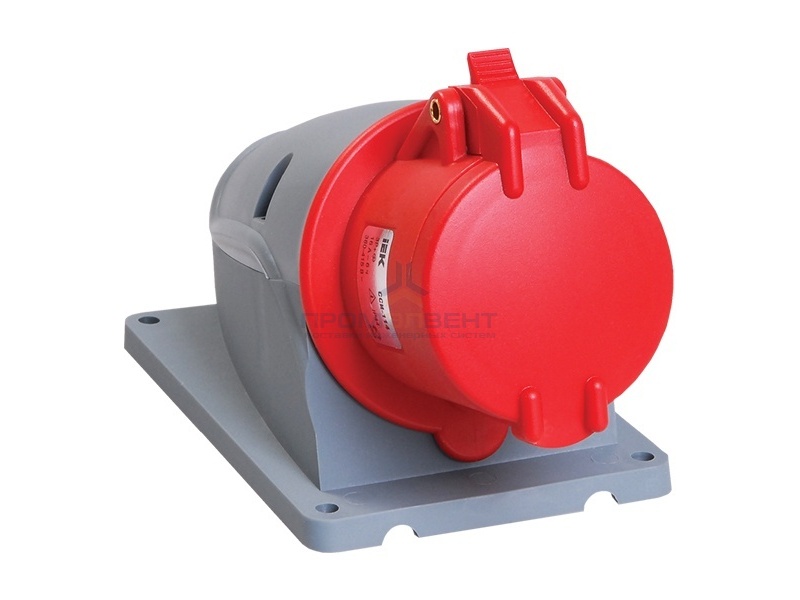 Розетка стационарная ССИ-114 16А-6ч/380-415В 3Р+РЕ IP44 MAGNUM ИЭК