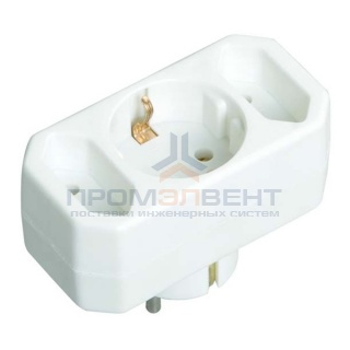 Тройник Т-01/01-2  1круглое+2плоских места ИЭК