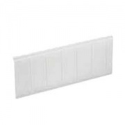 Заглушка на 6 модулей RAL9016 для встраиваемых щитков