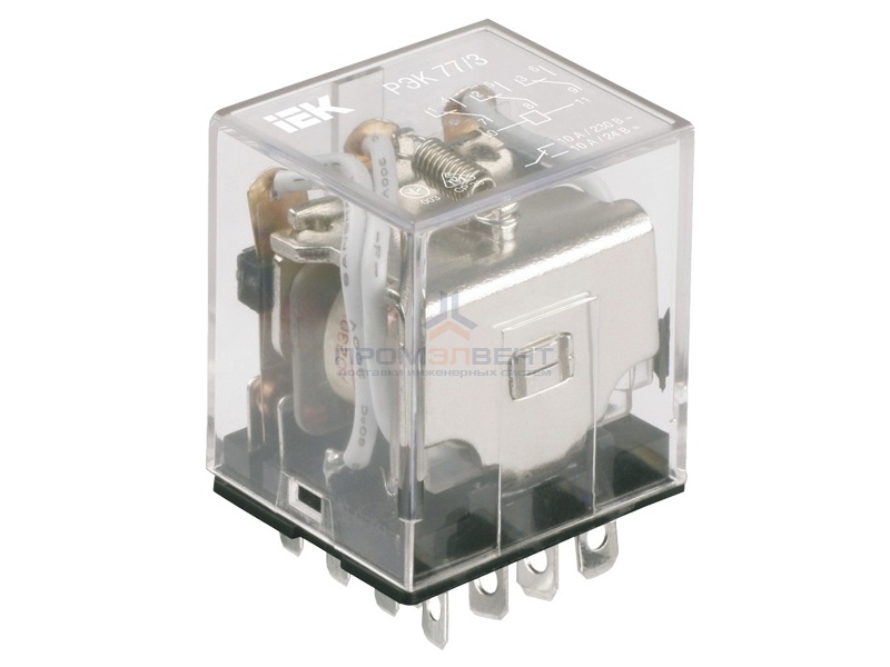 Реле РЭК77/3(LY3) 10А 12В DC ИЭК